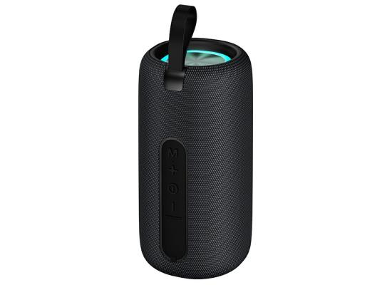 MCDODO BS-1410 Portable Speaker Bluetooth-Compatible Wireless Audio with Colorful Lights IPX4 Waterproof - Black